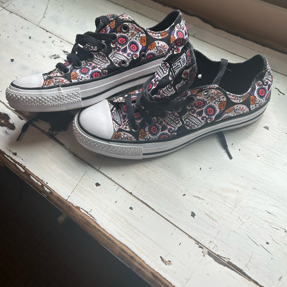 Converse women’s sugar skull sneakers